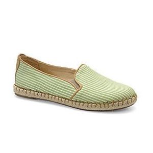 Born Green Stripe Espadrilles 6
